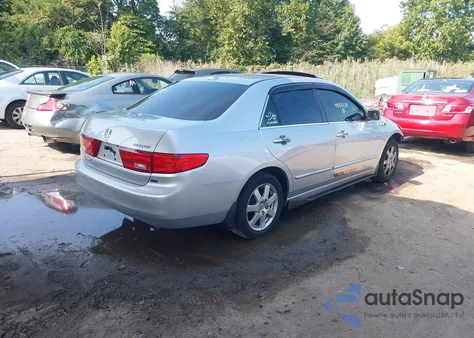 2005 Honda Accord 3.0 Ex из США, поврежденный, VIN 1HGCM66835A018223
